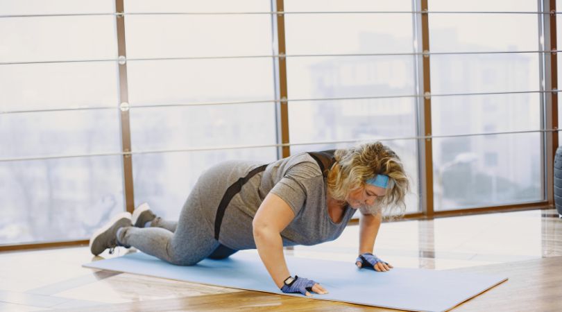 Modified Push-Ups – Upper Body Toning